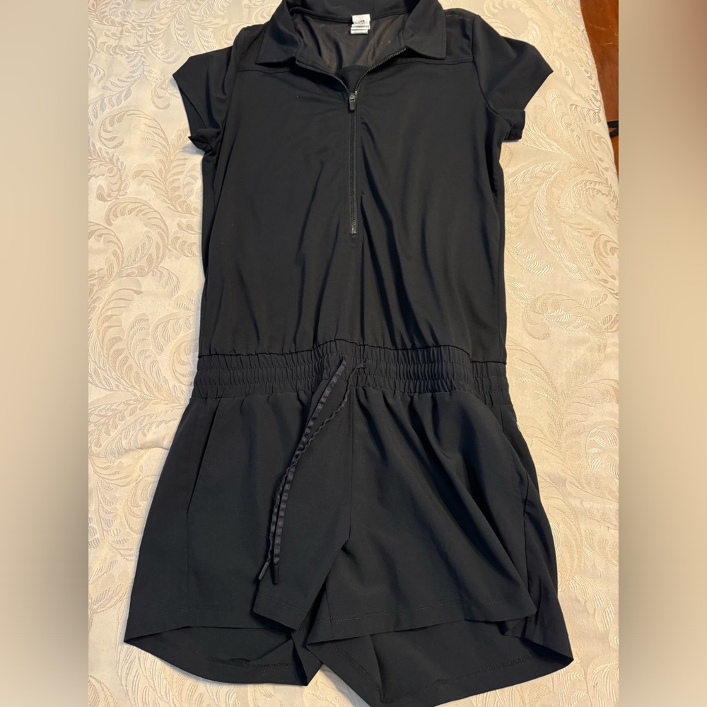 Fabletics black romper size small
